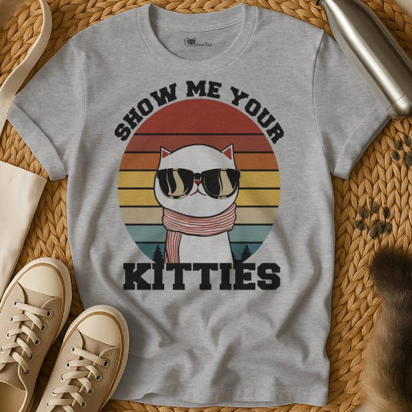 MewTee Gray / S Show Me Your Kitties Shirt | Cat Tee
