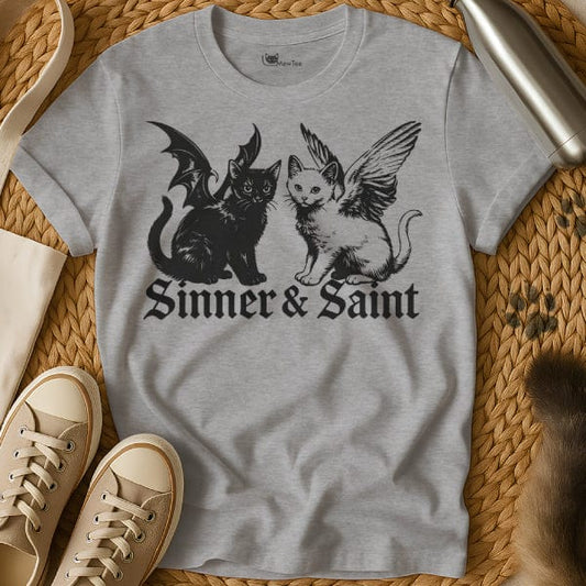 MewTee Gray / S Sinner And Saint Shirt