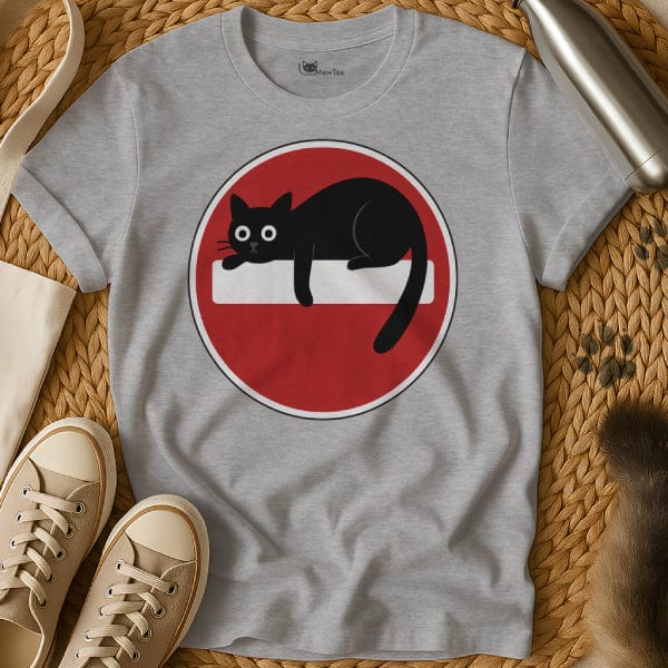 MewTee Gray / S Stop Shirt | Cat Tee