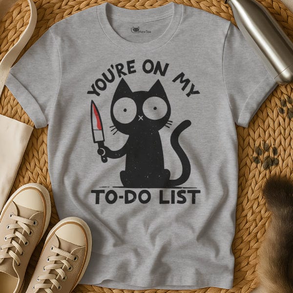 MewTee Gray / S To Do List Shirt