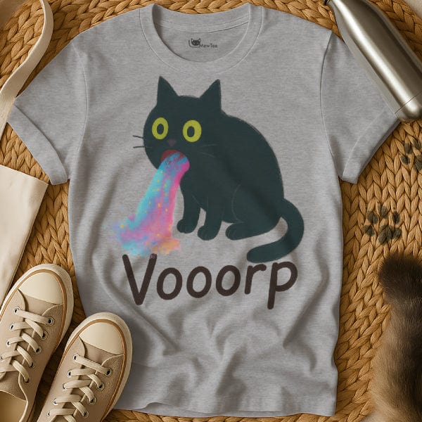 MewTee Gray / S Vomit Shirt