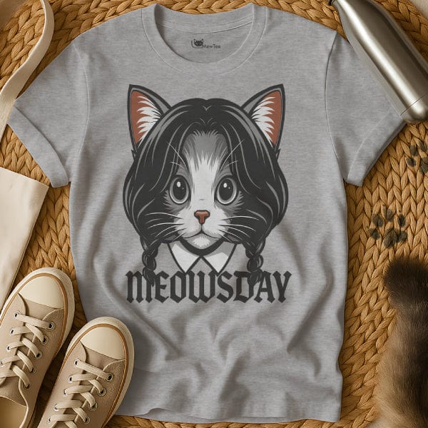 MewTee Gray / S Wednesday Shirt
