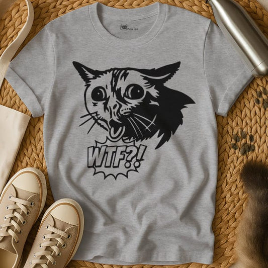 MewTee Gray / S WTF Shirt