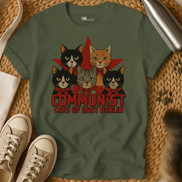 MewTee Military Green / S Communist Shirt