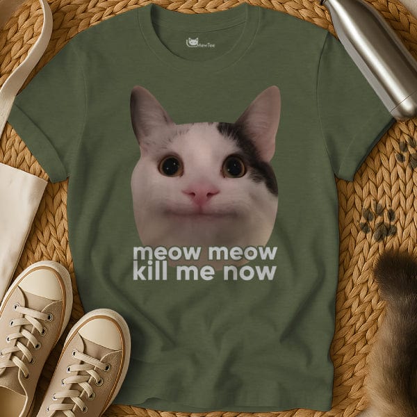 MewTee Military Green / S Kill Me Shirt