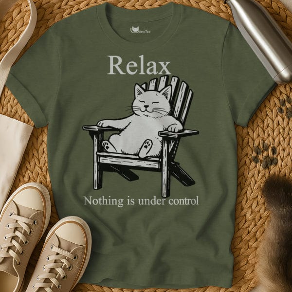 MewTee Military Green / S Relax Shirt
