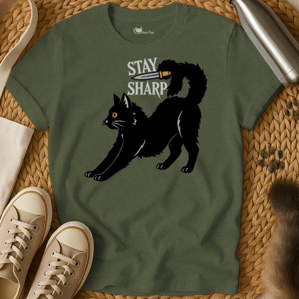 MewTee Military Green / S Sharp Shirt