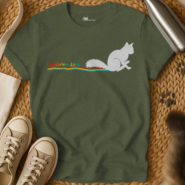 MewTee Military Green / S Spectrum Shirt