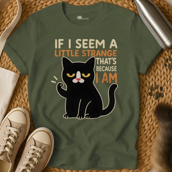 MewTee Military Green / S Strange Shirt