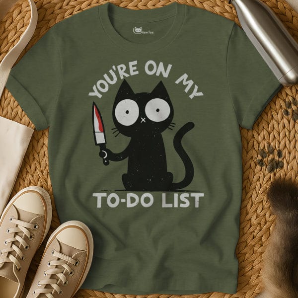MewTee Military Green / S To Do List Shirt