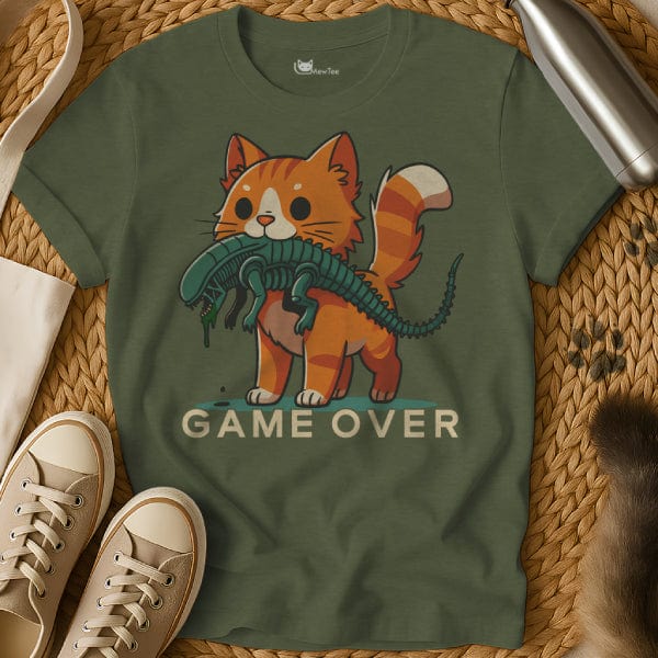 MewTee Military Green / S Xenomorph Shirt