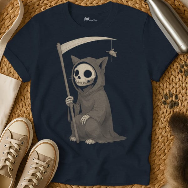 MewTee Navy / S Cat Reaper | Cat Tee