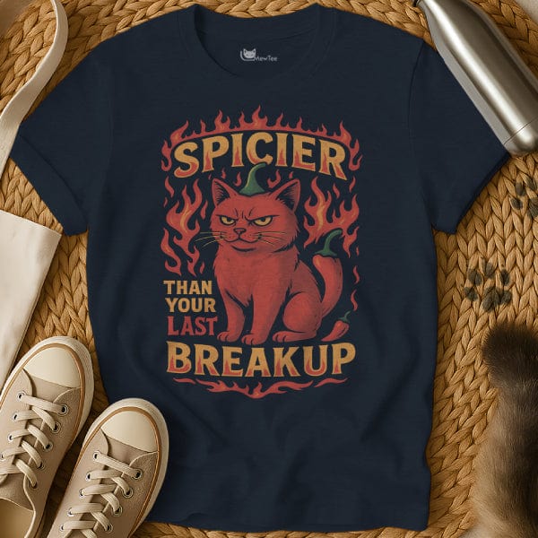 MewTee Navy / S Chilli Shirt | Cat Tee
