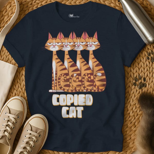 MewTee Navy / S Copy Paste Shirt | Cat Tee