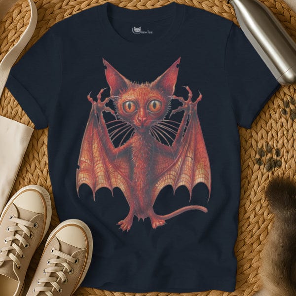 MewTee Navy / S Dracula Shirt | Cat Tee