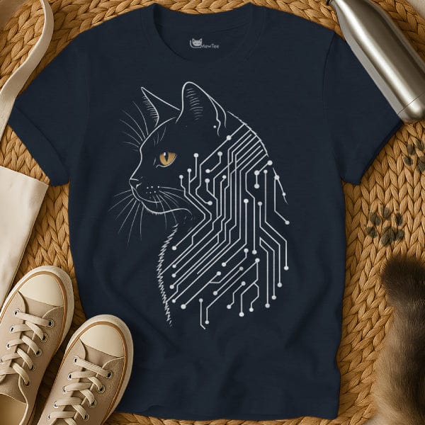 MewTee Navy / S Future Cat Tee