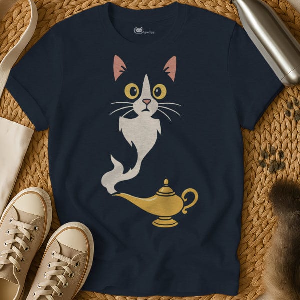 MewTee Navy / S Genie Shirt | Cat Tee