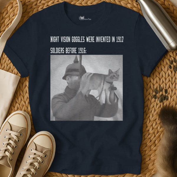MewTee Navy / S History Shirt
