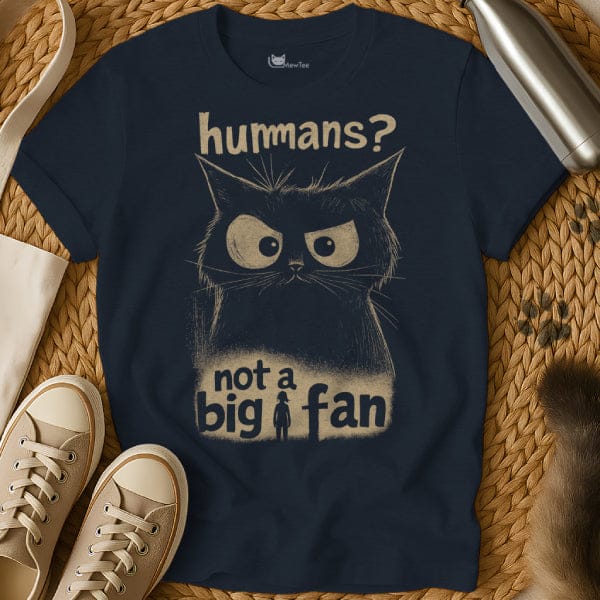 MewTee Navy / S Humans Shirt