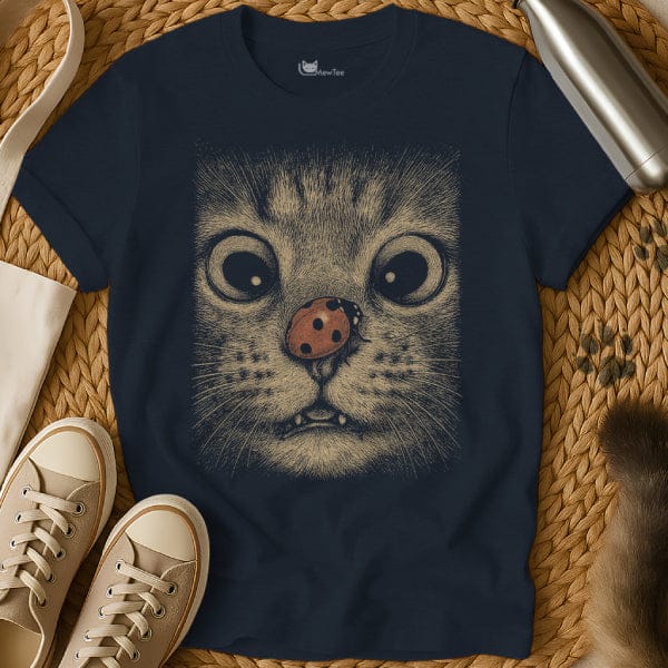 MewTee Navy / S Ladybug Shirt
