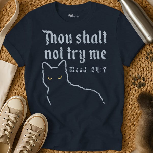MewTee Navy / S Mood Shirt | Cat Tee