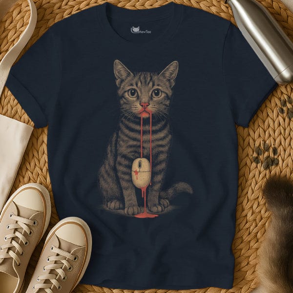 MewTee Navy / S Mouse Shirt | Cat Tee