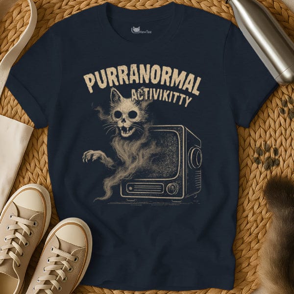 MewTee Navy / S Paranormal Activity Shirt