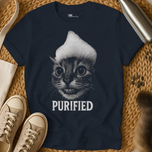 MewTee Navy / S Purified Shirt