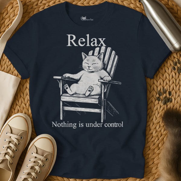 MewTee Navy / S Relax Shirt
