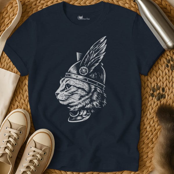MewTee Navy / S Roman Cat Shirt