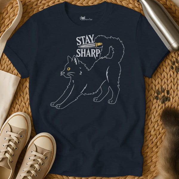 MewTee Navy / S Sharp Shirt