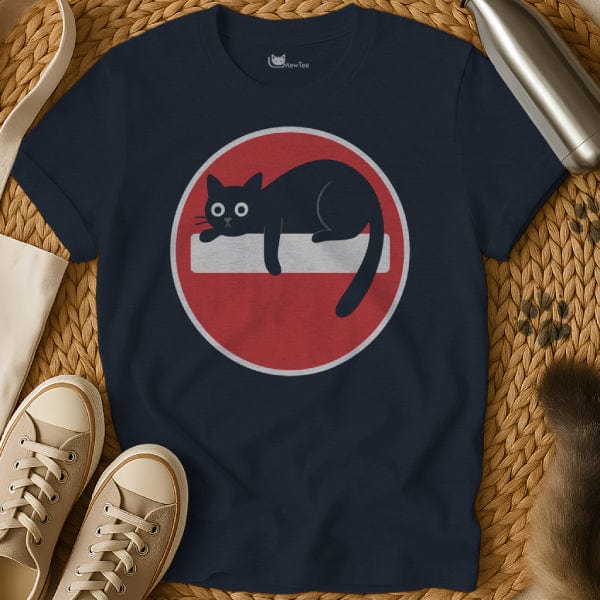 MewTee Navy / S Stop Shirt | Cat Tee
