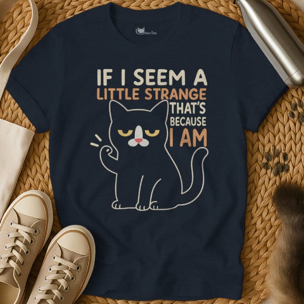 MewTee Navy / S Strange Shirt