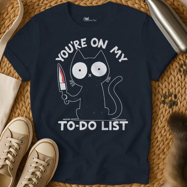 MewTee Navy / S To Do List Shirt