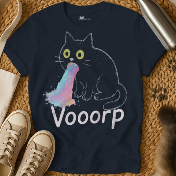 MewTee Navy / S Vomit Shirt