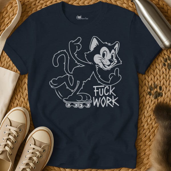 MewTee Navy / S Work Hate Tee