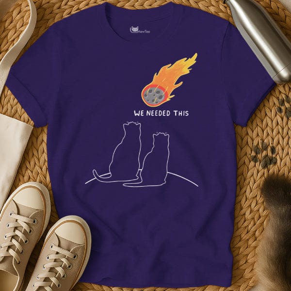 MewTee Purple / S Meteorite Shirt