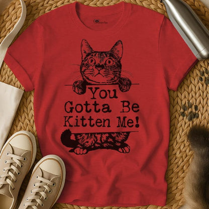 MewTee Red / S Are You Kitten Me Tee