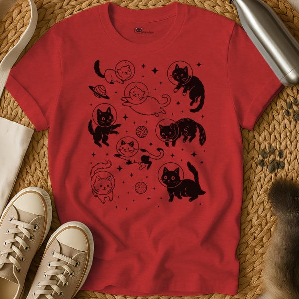MewTee Red / S Space Cat Shirt