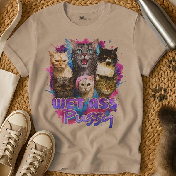 MewTee Sand / S Wet Ass Shirt