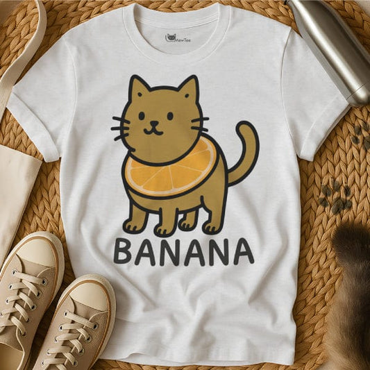 MewTee White / S Banana Shirt