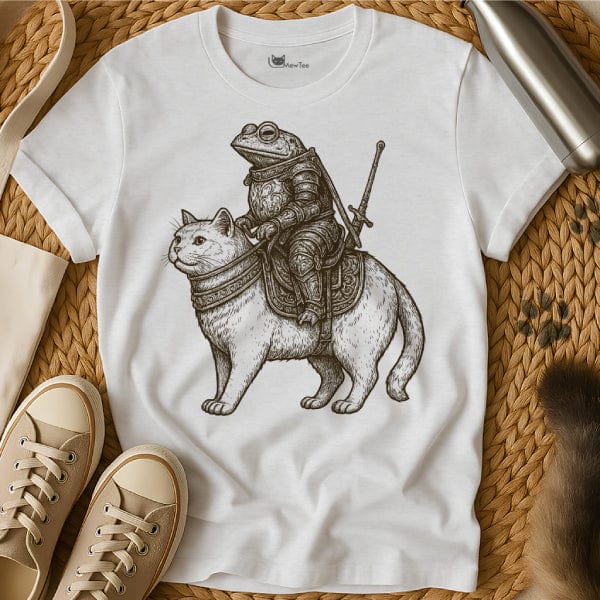 MewTee White / S Cat Frog Shirt