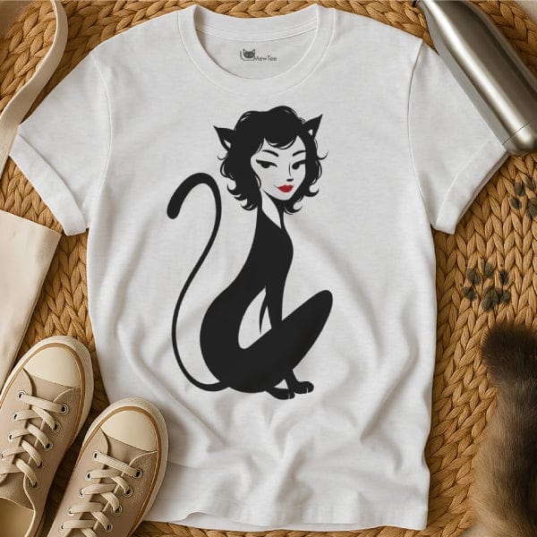 MewTee White / S Cat Lady Shirt | Cat Tee