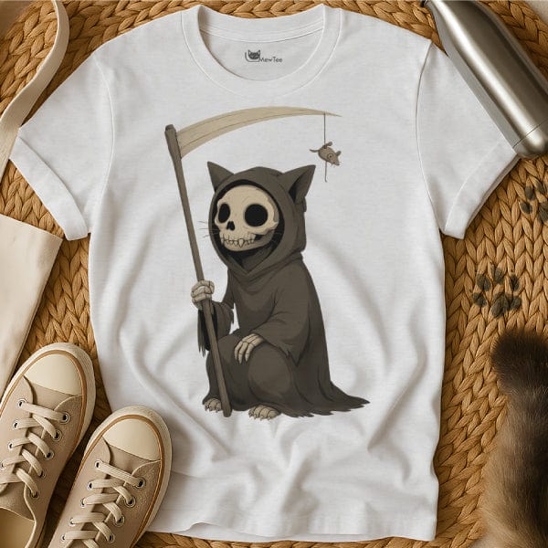 MewTee White / S Cat Reaper | Cat Tee