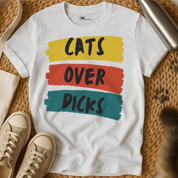 MewTee White / S Cat Sarcasm Shirt | Cat Tee