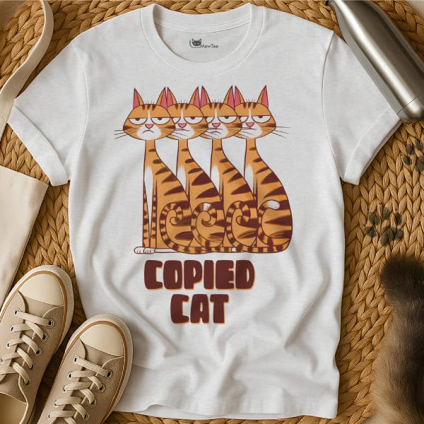 MewTee White / S Copy Paste Shirt | Cat Tee
