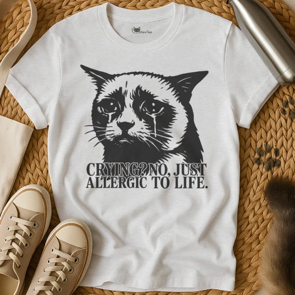 MewTee White / S Crying Shirt