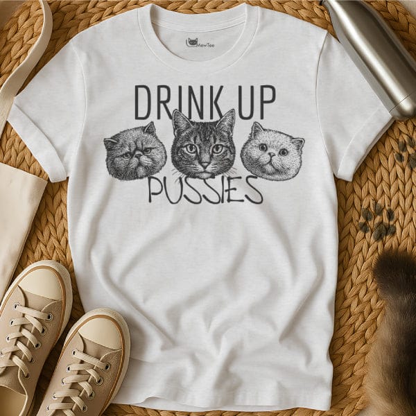 MewTee White / S Drink Up Shirt