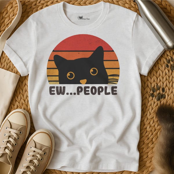 MewTee White / S Ew People Shirt | Cat Tee