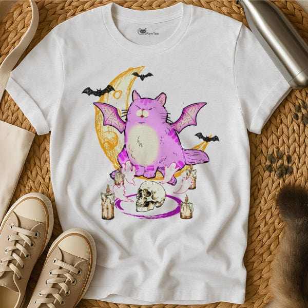 MewTee White / S Goth Cat Shirt | Cat Tee